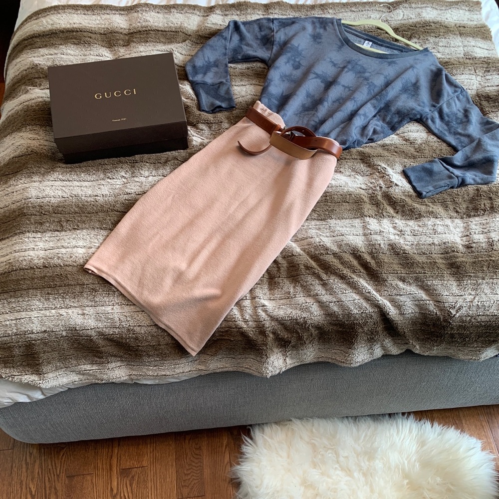 Blue  Pullover Sweater